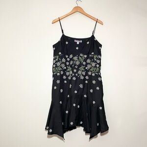 Urban Outfitters Sienna Embroidered Mini Dress